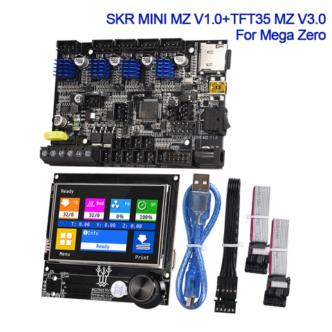 BIGTREETECH SKR MINI MZ V1.0 32Bit TFT35 MZ V3.0 Touch Screen Upgrade Kit For ANYCUBIC Mega Zero 3D Printer Parts MINI E3 Board ► Photo 1/6