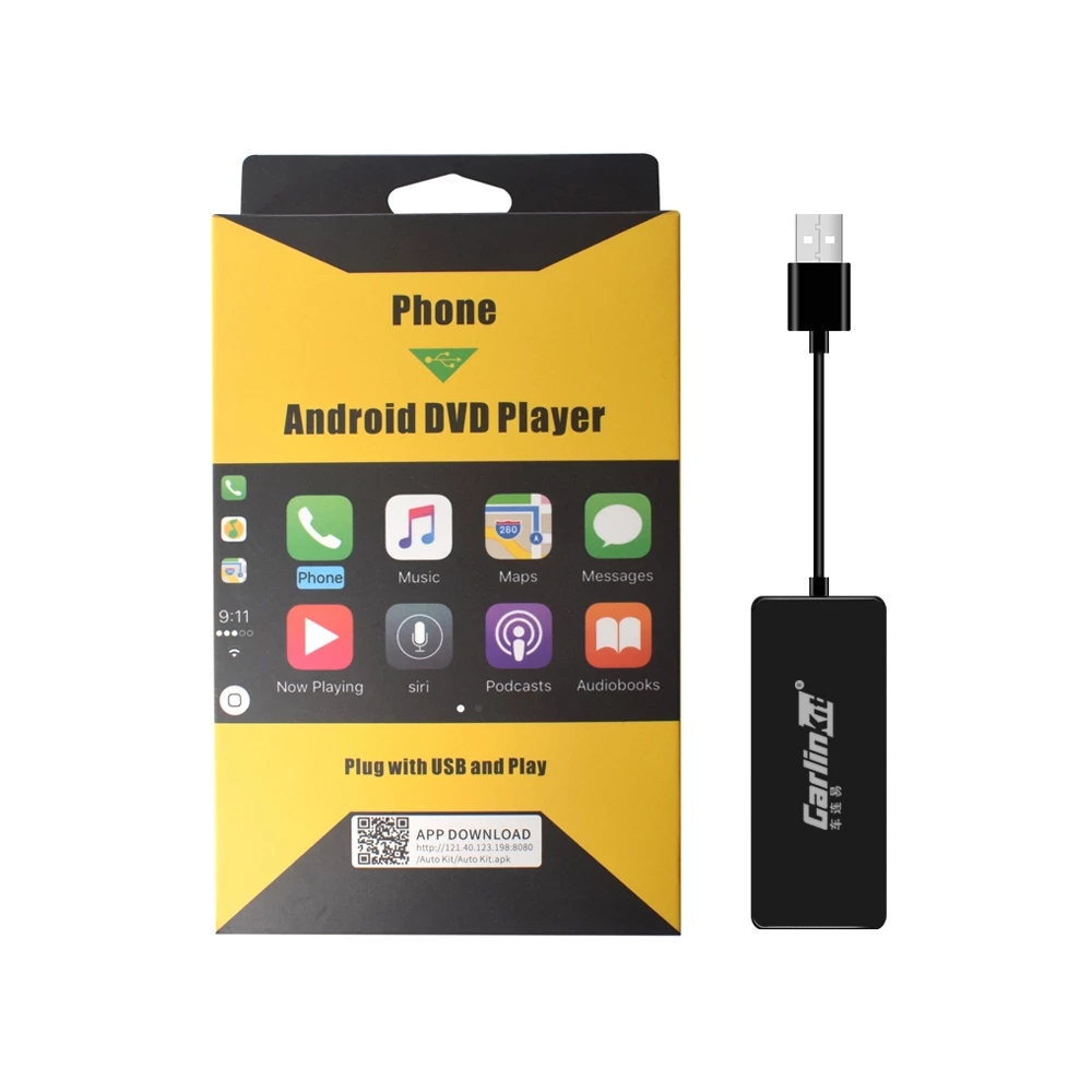 CarAutoPlay USB Dongle Adapter für iPhone für Apple für CarPlay für Android Auto 
