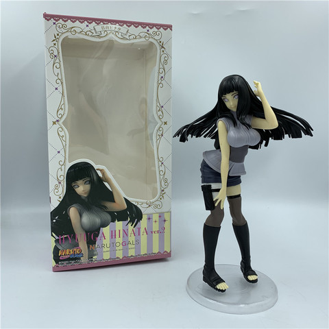 Naruto Shippuden Hyuuga Hinata Lovely Beautiful Cute Girl Figure PVC Action Naruto Wife Collectible Model Toys Birthday 21cm ► Photo 1/6