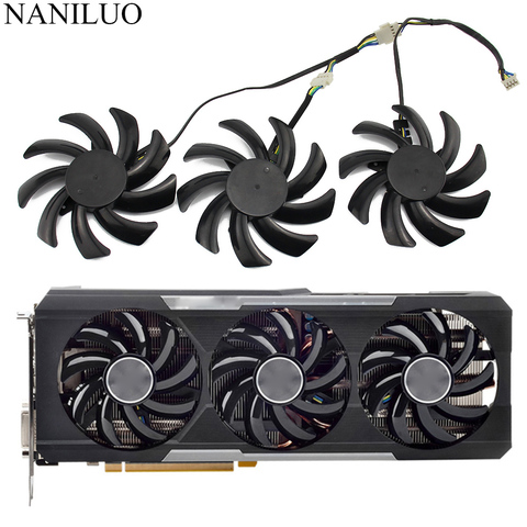 85MM R9 290X/390/390X GPU VGA Cooler Fan for Sapphire R9-290X R9 390 8G NITRO R9 390X 8G D5 Tri-X Video card Replacement ► Photo 1/4