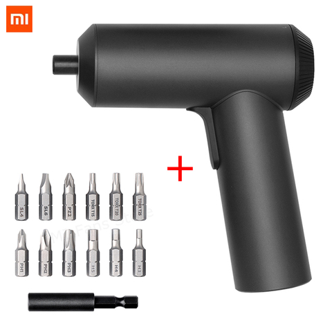 XIAOMI Mijia Cordless Rechargeable Screwdriver 3.6V 2000mAh Li-ion 5N.m Electric Screwdriver With 12Pcs S2 Screw Bits For home ► Photo 1/6