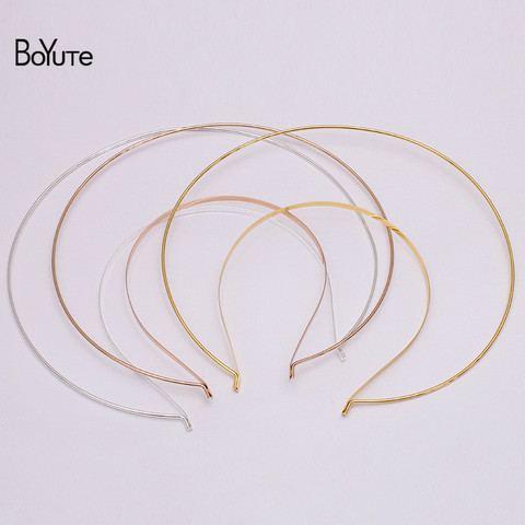 BoYuTe New Arrive (10 Pieces/Lot) 210*210MM Metal Iron Headband Crown Tiara Base Diy Jewelry Making Handmade Materials ► Photo 1/5