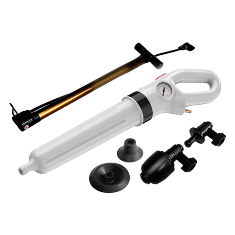 Toilet High Air Pressure Inflator Plunger Pump Kits Tool Pneumatic Dredger ► Photo 1/1