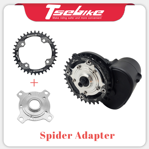 E-Bike Chain Wheel Ring Spider Adapter 104 BCD 32T 34T 36T 38T For tsdz2 tongsheng Mid Drive Motor Electric Bicycle ► Photo 1/6