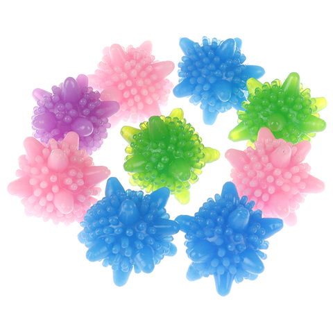 3Pcs Magic Laundry Ball Pet Catcher For Washing Machine Balls Lint Catcher Random Color Single diameter: 4CM ► Photo 1/6