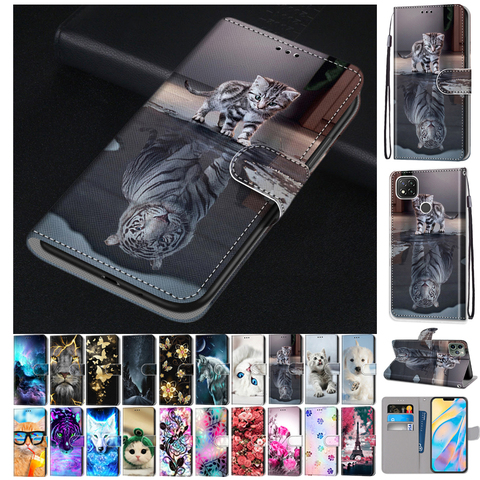 Flip Case For Xiaomi Redmi 9C NFC Case Leather Book Wallet Magnetic Cover For Xiomi Xiami Redmi 9 C Redmi9c Phone Cases Anime ► Photo 1/6
