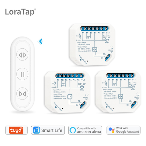 Tuya Smart WiFi and Bluetooth Switch for Shutter Management