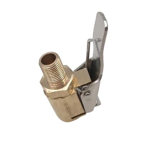 car inflatable quick connector Brass Air Pump Thread Nozzle Adapter Car Accessories Fast Conversion Head Clip Type Nozzle 40 ► Photo 1/6