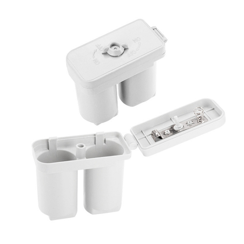 Double Compartments Universal Battery Box for Gas Water Heater Accessories Parts Plastic Double Battery Case(white) ► Photo 1/6