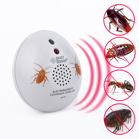 Ultrasonic Pest Cockroach Repeller Radiation-free Expelling Insects Device Garden Warehouse Household Control Cockroach Expeller ► Photo 1/6
