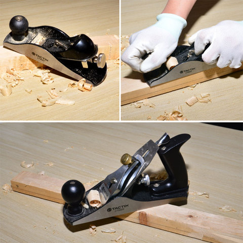 1 Mini Hand Planers +5 pcs Waterproof Sandpaper Hand Push Cast Iron wood Planer Cutter Diy Woodworking Hand Tools ► Photo 1/6