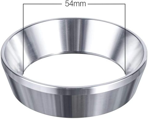 54/51/58mm Espresso Dosing Funnel, Stainless Steel Coffee Dosing Ring Compatible with 54mm Breville Portafilter ► Photo 1/6