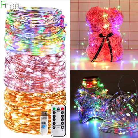 USB Operated Sound Activated LED Music String Light Garland For Rustic Wedding Deco For Wedding Holiday Valentine's Day Gifts ► Photo 1/6