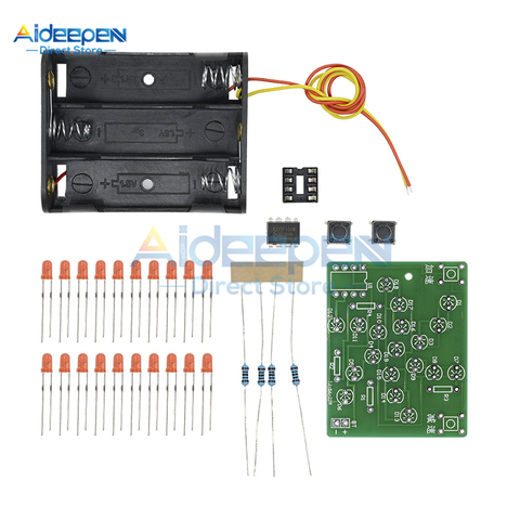 DC 5V DIY Kit Electronic Design Constructor Windmill Kit Funny DIY for Practice Adjustable Speed MCU For Soldering Electronics ► Photo 1/6