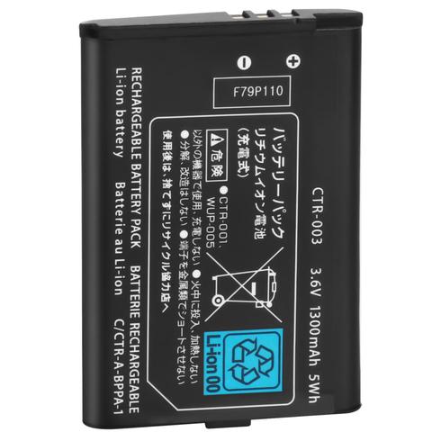 Buy Online 3 6v 1300mah High Quality Rechargeable Battery Pack Replacement For Nintendo 3ds Alitools