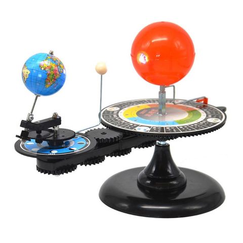 Solar System 3 Globes Sun Earth Moon Orbital Planetarium Model Astronomy Demo Student Kids Education Teaching Tool Toys ► Photo 1/6