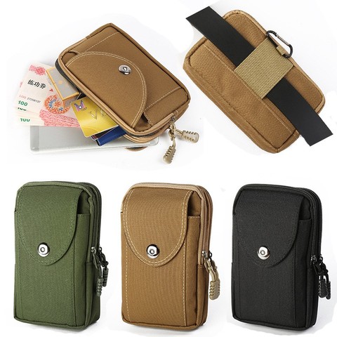 16*10* 4 cm Men's Waistbags Belt Phone Pouch Sports Running Mobile Phone Pocket Bag Portable ► Photo 1/6