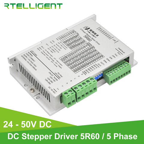 Rtelligent Nema 23 5 Phase 0.72 degree Stepper Motor Driver AC/DC Motor Driver Controller for Nema17 23 Stepper Motor ► Photo 1/6