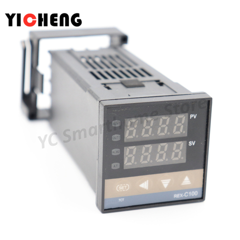 1pcs PID Digital Temperature Controller REX-C100  0 To 400C K Type Input SSR Output    0 To 400C  K type input relay output ► Photo 1/6