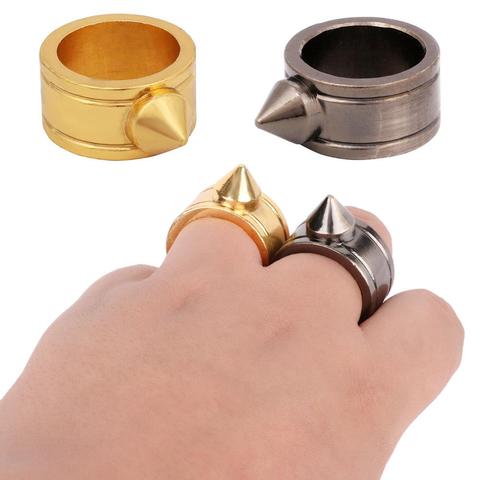 Self-Defense Ring Portable Finger Weapons Survival Outdoor Emergency Anti  Wolf Punk Rings Protector - Price history & Review, AliExpress Seller -  MeMolissa C Store