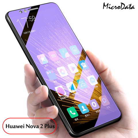 Anti Purple Blue Tempered Glass Huawei Nova 4e 4 3 3i 3E 2 Lite Plus Huawei Nova 2 2i 2s Plus Protective Full Screen Protector ► Photo 1/6
