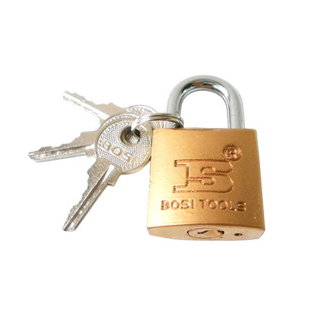 SIJIBOSI 25mm case bag padlock master lock with 3pc keys ► Photo 1/1