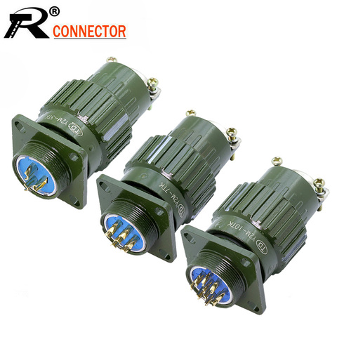 10sets Y2M Military Connector 2 3 4 5 7 10 14 16 pins Male&Female Aviation Plug Socket Y2M-2TK 3TK 4TK 5TK 7TK 10TK 14TK 16TK ► Photo 1/6