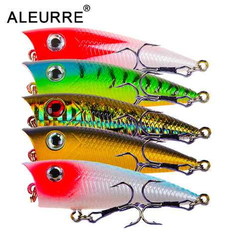 1Pcs Popper Fishing Lures 6cm/6.5g Top Water High Quality Wobblers Hard Fake Baits Crankbaits Isca Artificial Fishing Tackle ► Photo 1/6