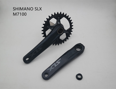 SHIMANO DEROE SLX FC M7100 Crankset 12 Speed 30T 32T 34T 170MM 175MM HOLLOWTECH II MTB Crankset compatible 11 speed ► Photo 1/1