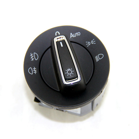 Chrome Headlight Switch Control Fit For Golf MK7  5GG 941 431 D  5GG941431D ► Photo 1/1