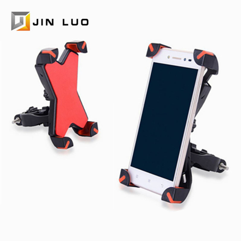 360 Degree Rotation Bicycle Phone Holder MTB Road Bike Mobile Support Adjustable Mount Stand Front Smartphone Rack Accessories ► Photo 1/6