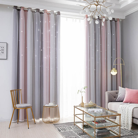 Three-Layer Curtains For Living Room Tulle On The Window Curtain For Bedroom Modern Home Decoration Quality Interior For Home ► Photo 1/6
