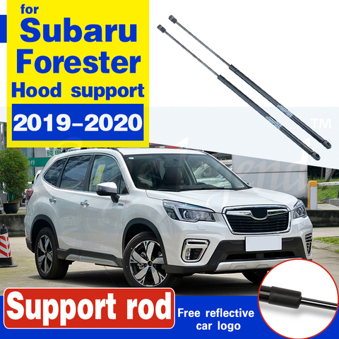 2Pcs Car Gas Shock Hood Shock Strut Damper Lift Support For Subaru Forester sk 2022 Car-styling Supporting Rod Hydraulic Hood ► Photo 1/6