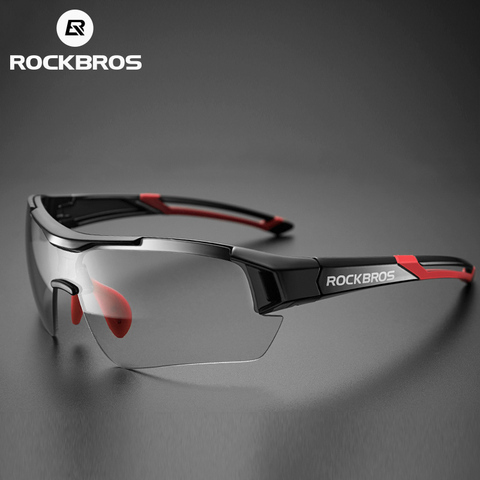 ROCKBROS Photochromic Cycling Glasses Bicycle Outdoor Sports Sunglasses Discoloration Glasses MTB Road Bike Goggles Bike Eyewear ► Photo 1/6