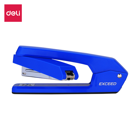 DELI Swivel Stapler E0434 Office Home Use Half Strip Stapler 25sheets Smooth Stapling Rotatable Anvil Stationery ► Photo 1/6