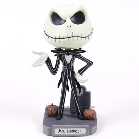 The Nightmare Before Christmas Jack Skellington Bobble Head Doll Freddy Krueger PVC Action Figure Collectible Model Toy ► Photo 1/2