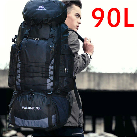 90L Travel Camping Backpack Rucksack Hiking Army Climbing Bag Trekking Mountaineering Mochila Large Capacity Blaso Sport Bag ► Photo 1/5