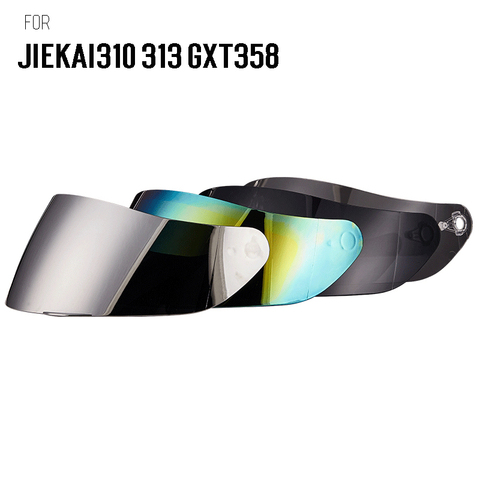 Motorcycle GXT358 JIEKAI 313 310 Full Face Helmet Visor Lens Motocross Helmet Visors Face Shield Color FOR JIEKAI GXT HELMETS ► Photo 1/6