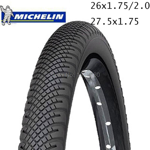 Michelin MTB bicycle tire 26 26*1.75 26*2.0 country rock mountain bike tires 27.5*1.75 cycling slicks tyres pneu parts black ► Photo 1/6