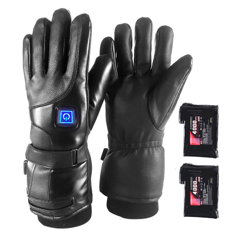 Electric Warm Gloves Battery Powered Heat Gloves Winter Sport Heated Gloves For Climbing Sport Heated Ridding Cycling Gloves ► Photo 1/6