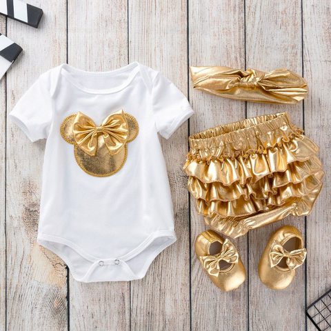 Infant Baby Girls Clothing Suit Fashion Princess Girls Kids Birthday Party Princess Christmas Baptism Clothing Cute Girl Clothes ► Photo 1/6