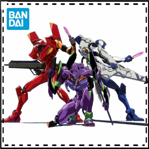 BANDAI Gundam RG EVA UNIT 01 EVA-00 DX Ver. SET Anime Evangelion Assembled Multipurpose Humanoid Action Figure Robot Speelgoed ► Photo 1/6