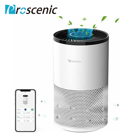 Proscenic A8 Air Purifier with H13 HEPA Filter APP Alexa Google Assistant Control Touch Screen Air Cleaner for Home Low Noise ► Photo 1/6