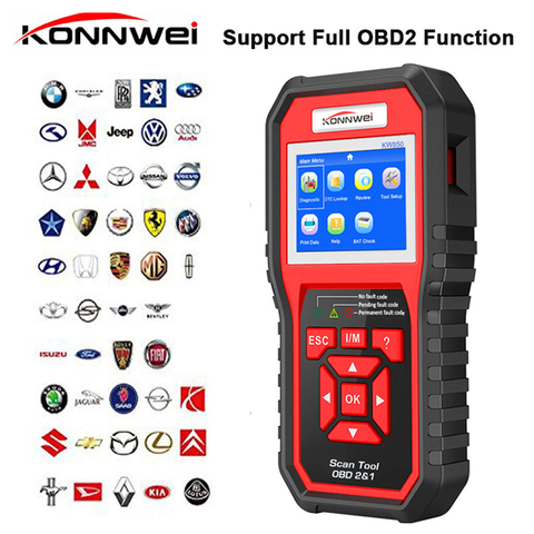Professional OBD2 Scanner Automotive KW850 Code Reader OBD II & EOBD Code Scanner Auto Diagnostic Tool for all car after 1996 ► Photo 1/6