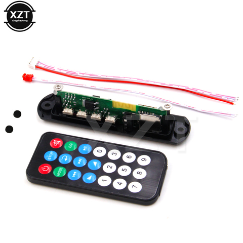 Hot Sale DC 5V 12V Micro USB Power Supply TF Radio MP3 Decoder Audio Board For Car Remote Music Speaker ► Photo 1/6