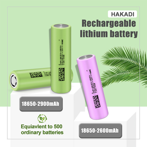 100% Original 18650 3.7V  2600mah 2900mah Lithium-ion Battery For Flashlight Electric Bicycle Laser Pointer High Power Discharge ► Photo 1/6