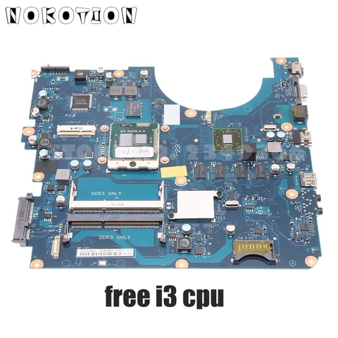 NOKOTION BREMEN2-VE For Samsung NP-R540 R540 Laptop Motherboard BA41-01285A BA92-06626A BA92-06626B HD 4500 DDR3 free i3 cpu ► Photo 1/6