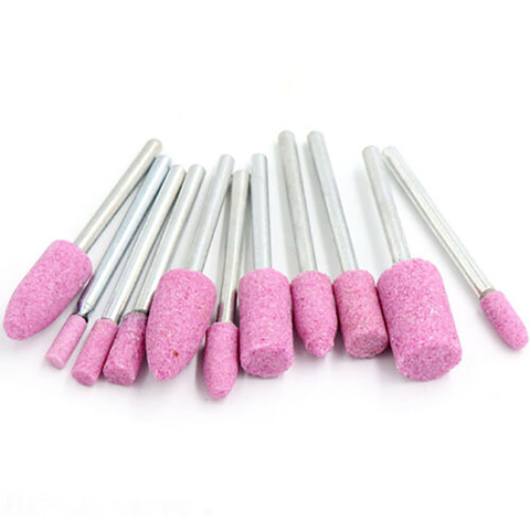 5PCS Rotary Ceramics Grinding Mounted Stone Drill Bit 1/8'' Shank for Dremel Grinder ► Photo 1/4