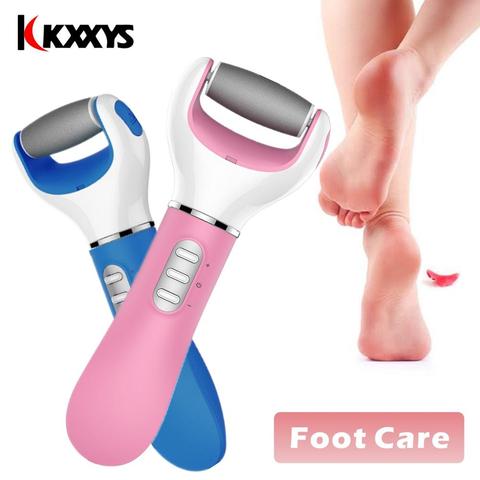 Electric Foot file Care Tool Feet Hard Dead Skin Removal Battery Power Foot USB Exfoliator Heel Callus Remover Pedicure Device ► Photo 1/6