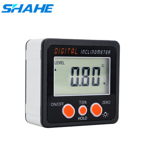 SHAHE Angle Magnetic Digital Protractor 360 Degree Digital Angle Finder Protractor Ruler Meter ► Photo 1/6